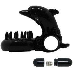 BAILE - ANNEAU DOUX AVEC STIMULATEUR CLITORIS DOLPHIN
