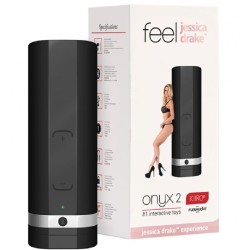 Masturbateur Télédildonique Onyx + Jessica Drake expérience
