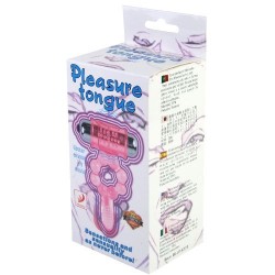 ANNEAU SILICONE 10 RYTHMES DE LANGUE AVEC VIBRATION
