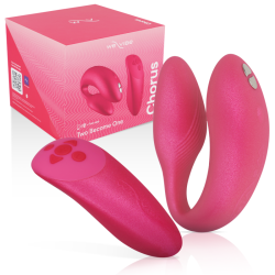 VIBROMASSEUR CHORUS POUR COUPLES AVEC COMMANDE DE SQUEEZE