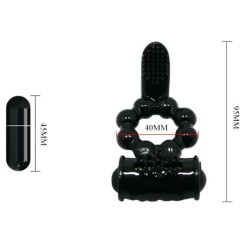 ANNEAU SWEET RING AVEC DOUBLE STIMULATEUR