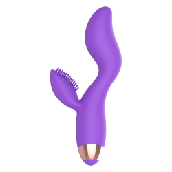 VIBROMASSEUR EN SILICONE RECHARGEABLE DONNA