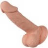 BAILE - BEAUTIFUL ENCOUNTER ZEBULON GODEMICHET RÉALISTE FLEXIBLE 19,4 CM NATUREL