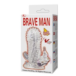 BRAVE MAN RABBIT VIBRATEUR EXTENSION DE PÉNIS