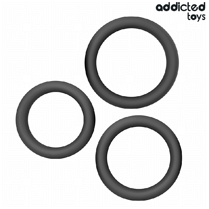 ADDICTED TOYS - LOT DANNEAUX PLATS EN SILICONE