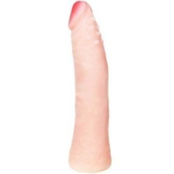 GODE EN SILICONE RÉALISTE AU TOUCHER DE LA PEAU 19 CM