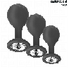 LOT DE 3 PLUG ANAL AVEC BIJOU