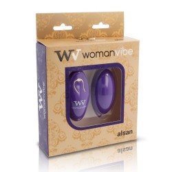ALSAN EGG TELECOMMANDE SILICONE VIOLET