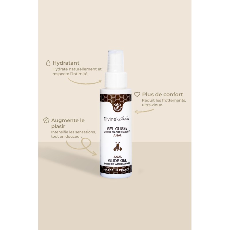 Gel Glisse - Lubrifiant Anal 100% BIO - 100ML