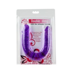 DOUBLE GODE EN GELÉE FLEXIBLE LILAS