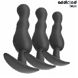 ADDICTED TOYS - LOT DE 3 PLUG ANAL MODÈLE 1