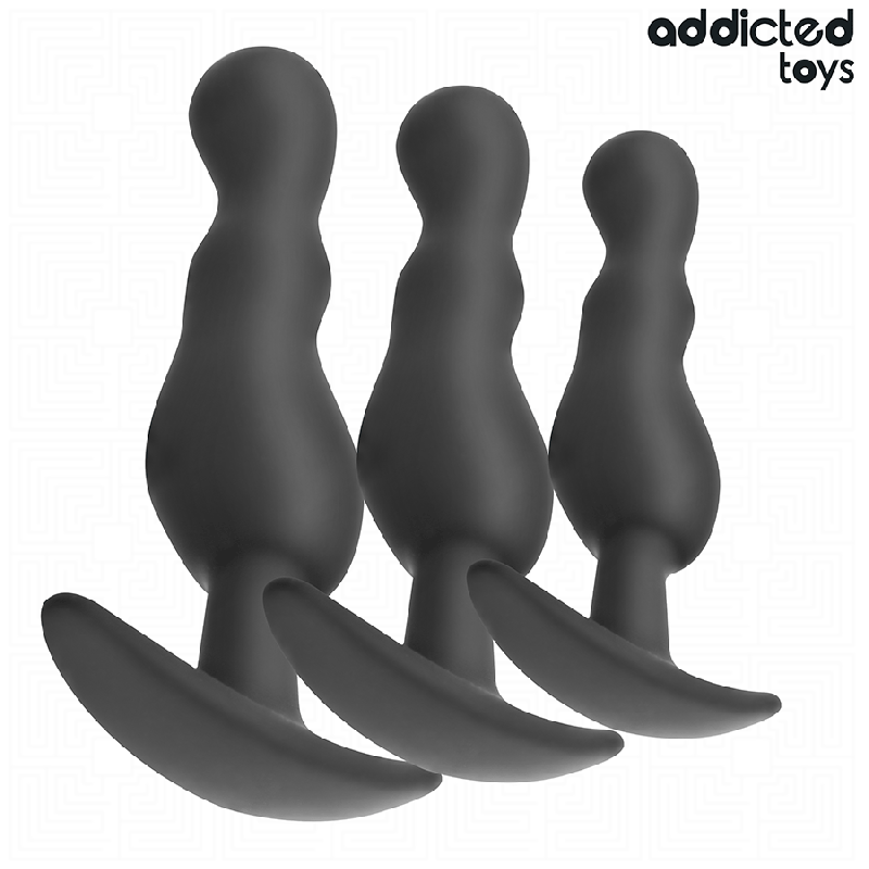 LOT DE 3 PLUG ANAL MODÈLE 1