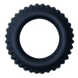 COCKRING TITAN NOIR 1.9 CM