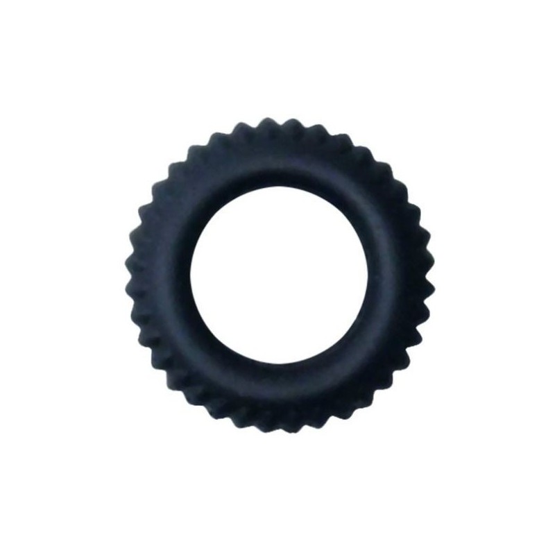 COCKRING TITAN NOIR 1.9 CM