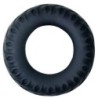 COCKRING TITAN NOIR VERT 2 CM