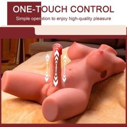 Miah Lady Boy torse transexuel avec godemichet vibrant