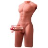 Torse masculin réaliste Jason vibrant