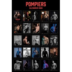 Calendrier Mural Pompiers 2026 - Érotique et Audacieux