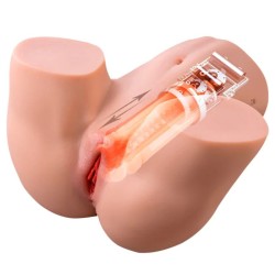 Torse de chienne très excitée,masturbateur féminin