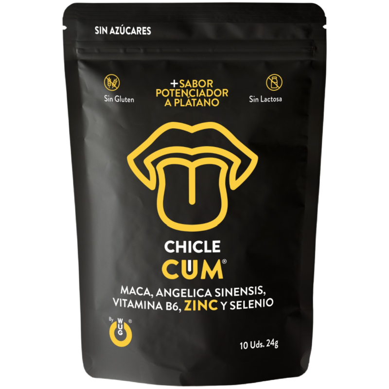 CUM AUGMENTATION DE LÉJACULATION GOMME ET SPERME SAVEUR BANANE 10 UNITÉS