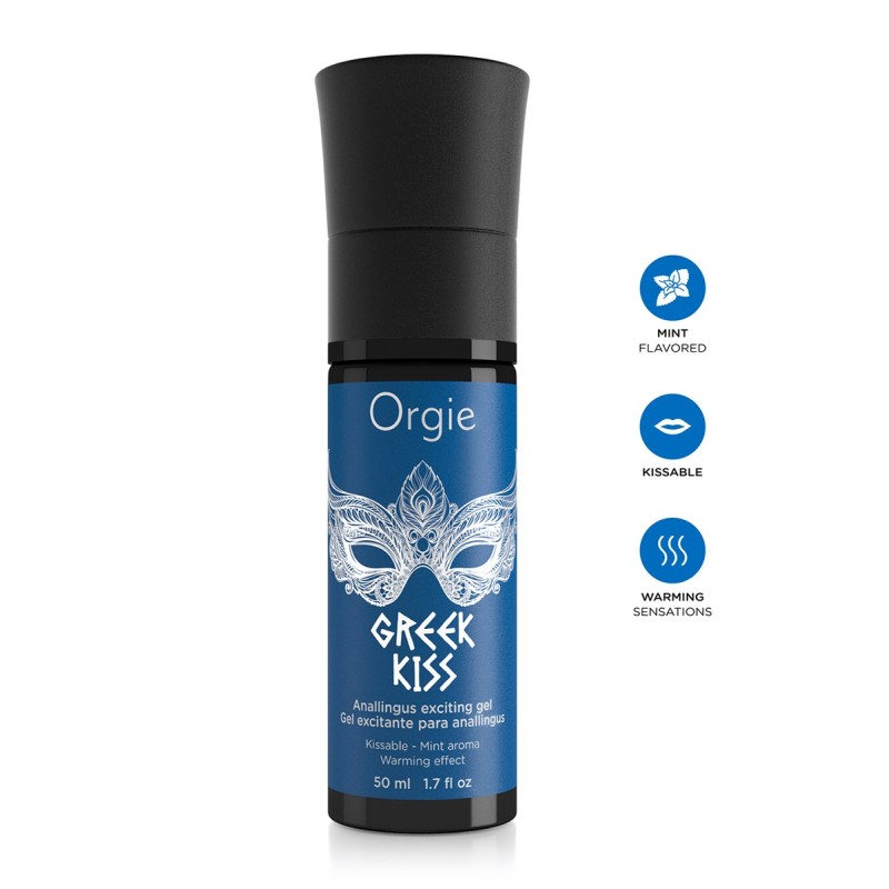 Gel stimulant spécial anulingus Greek Kiss Gel stimulant spécial anulingus Greek Kiss