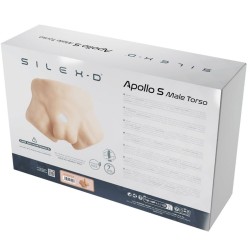 Torse inférieur d'homme réaliste Apollo caramel