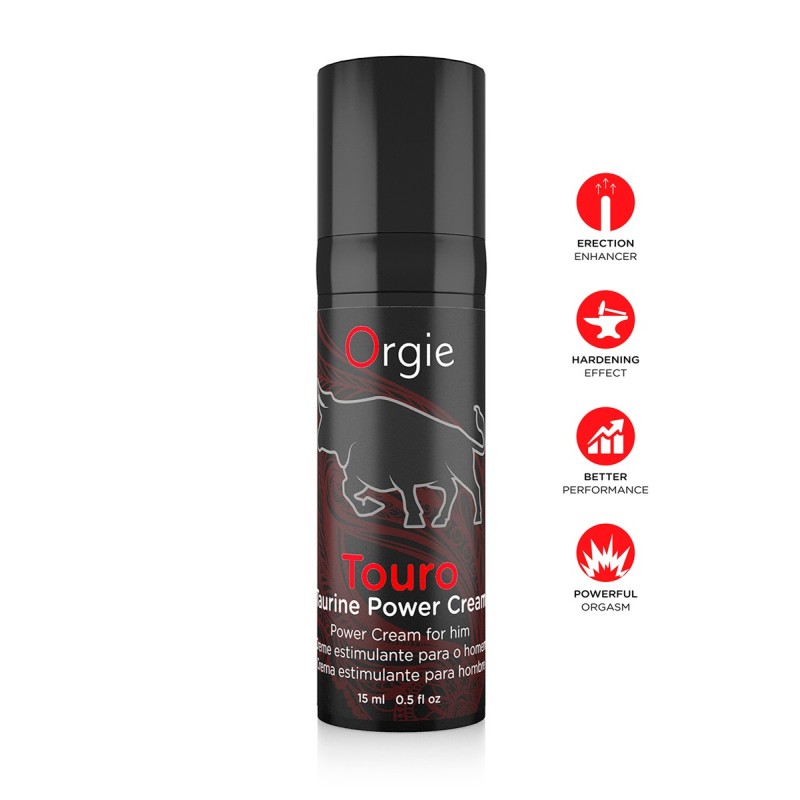 Crème pour améliorer l'érection Touro Power 15ml Crème pour améliorer l'érection Touro Power 15ml