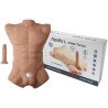 Torse homme réaliste Apollo caramel