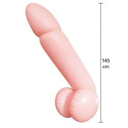 Pénis gonflable géant Willy 145 cm