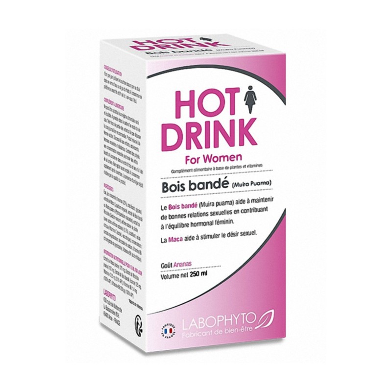 HOT DRINK Femme bois bandé 250 ml HOT DRINK Femme bois bandé 250 ml