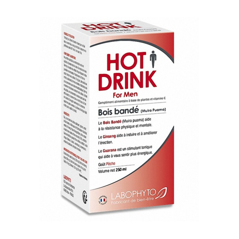 HOT DRINK Homme bois bandé 250 ml HOT DRINK Homme bois bandé 250 ml