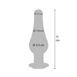 PLUG ANAL MOYEN DIAMOND BUTT BIJOU