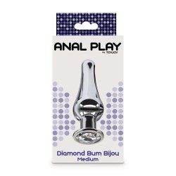 PLUG ANAL MOYEN DIAMOND BUTT BIJOU