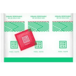 Feuilles hygièniques jetables sac indivudel + préservatif fraise