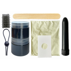 KIT CLONEUR DE PÉNIS AVEC VIBRATION NOIR