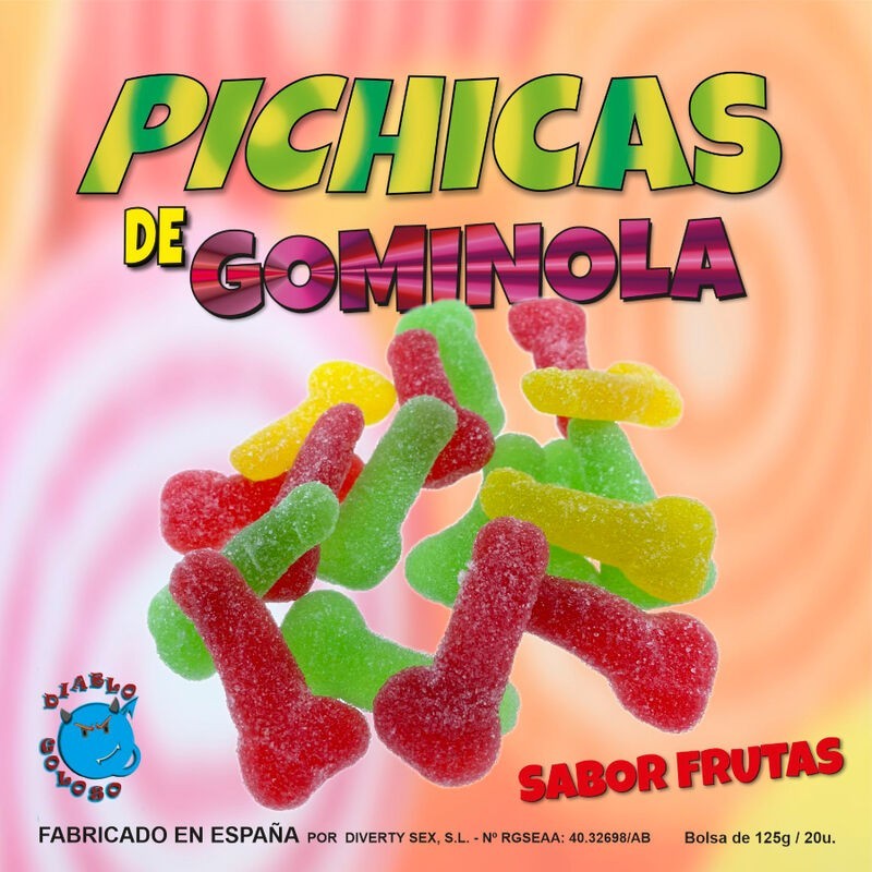 Bonbon Pichitas Gumminol aux fruits