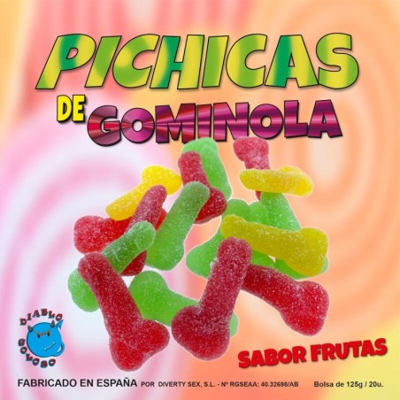 Bonbon Pichitas Gumminol aux fruits