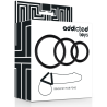 ADDICTED TOYS - ENSEMBLE D'ANNEAU POUR PÉNIS NOIR