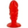 BAILE - PLUG ANAL UNISEXE AVEC VENTOUSE ROUGE