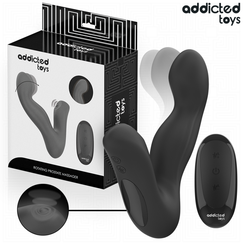ADDICTED TOYS – Masseur Prostate Oscillant & Télécommande