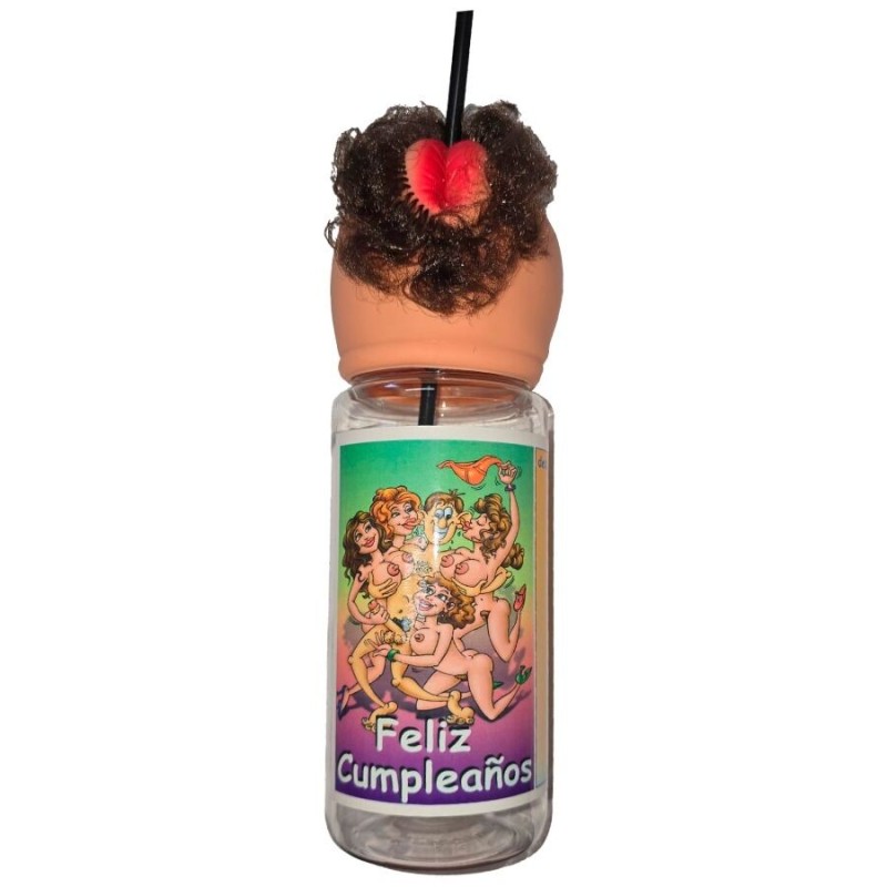 Bouteille d'anniversaire 750ml en forme de vagin