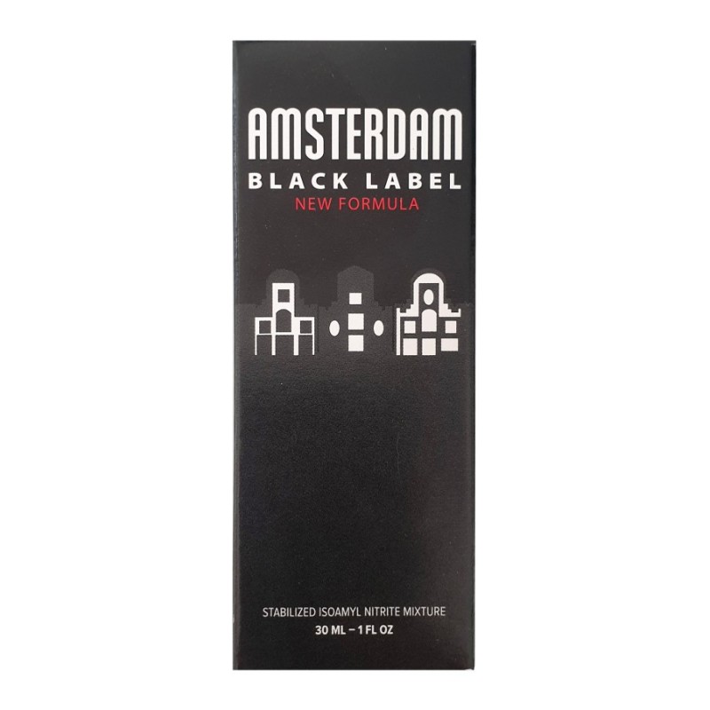 POPPERS AMSTERDAM BLACK LABEL 30ML POPPERS AMSTERDAM BLACK LABEL 30ML