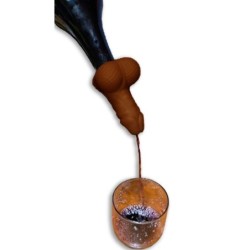 Carafe à vin en forme de pénis mulatte