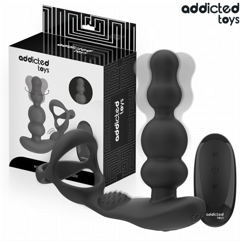 MASSEUR DE PROSTATE ROTATIF À TÉLÉCOMMANDE