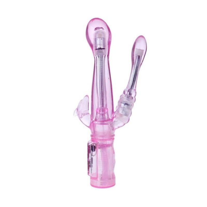 BAILE - VIBRATEUR FLEXIBLE AVEC STIMULATEUR ANAL BAILE - VIBRATEUR FLEXIBLE AVEC STIMULATEUR ANAL